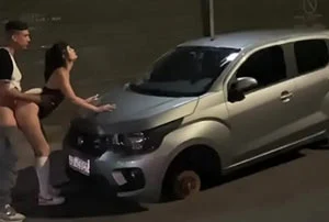 Follada salvaje en la calle tras salir de marcha