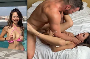 Español folla salvajemente el coño apretado de la italiana