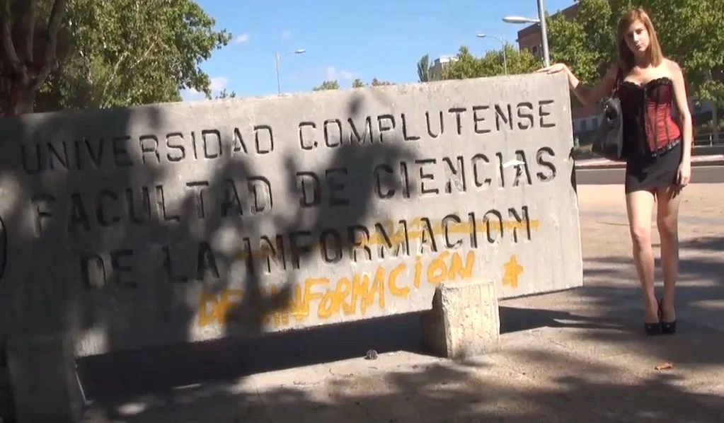 Española cachonda follada sin parar por jóvenes vergones