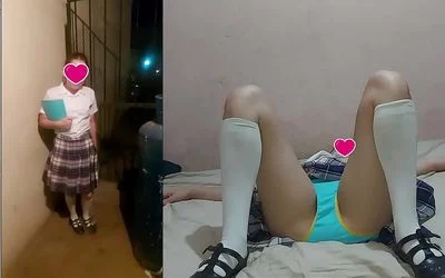 Mexicana estudiante cachonda follada a pelo hasta el espasmo