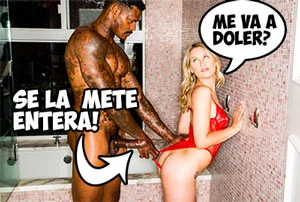 Lacey Lenix reventada a pollazos por el rapero sin piedad