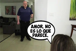 Una madriza caliente que termina en orgía familiar inesperada